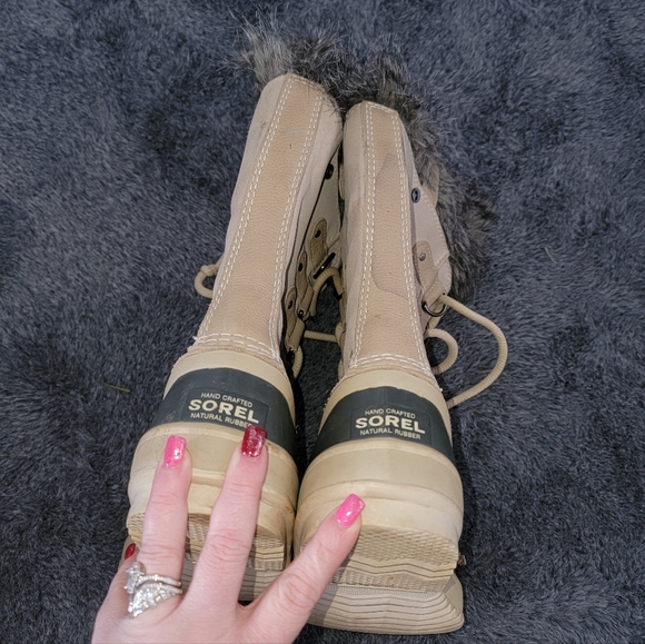 Sorel Joan Of Artic Leather Waterproof Boots - Picture 6 of 8